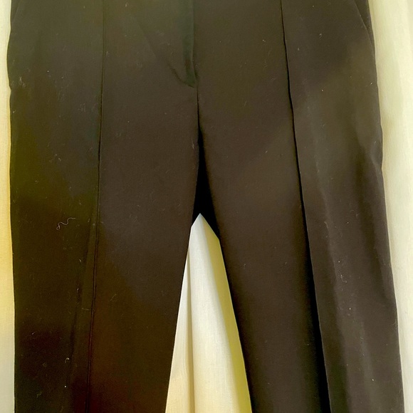 THE ROW NEW WITH TAGS Tao Straight-Leg Stretch-Cotton Pants SIZE 10 - Picture 3 of 7